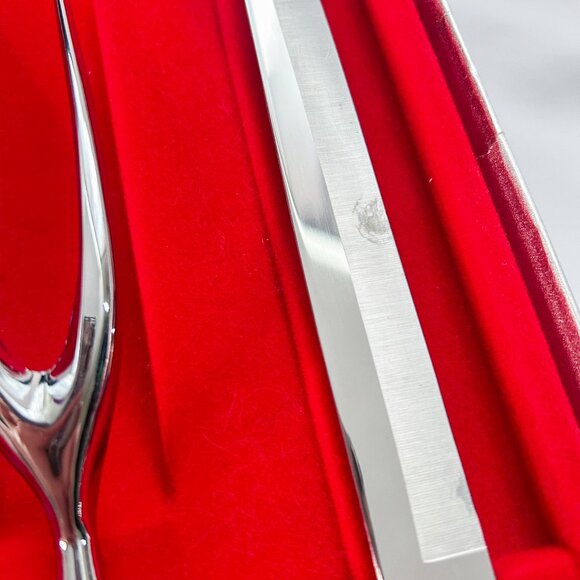 Carvel Hall Carving Knife and Fork Set, Stainless, USA - Picture 4 of 16